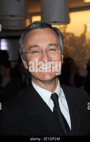 Laurent Petitguillaume si pone durante una cerimonia per la "missione della legione d'honneur" tenutasi all'Hotel Renaissance a Parigi, Francia, il 20 gennaio 2011. Foto di Nicolas Briquet/ABACAPRESS.COM Foto Stock