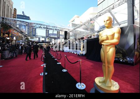 Atmosfera dell'ottantatreesimo premio annuale dell'Accademia, tenuto presso il Kodak Theatre di Hollywood, California, il 27 febbraio 2011. Foto di Greylock/ABACAUSA.COM Foto Stock