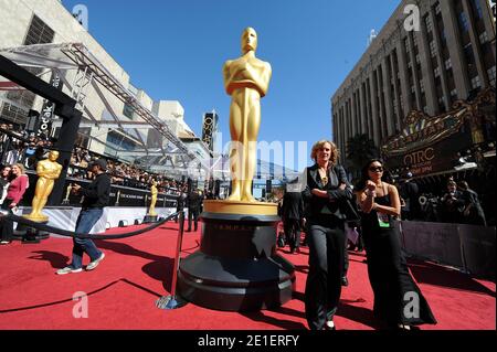 Atmosfera dell'ottantatreesimo premio annuale dell'Accademia, tenuto presso il Kodak Theatre di Hollywood, California, il 27 febbraio 2011. Foto di Greylock/ABACAUSA.COM Foto Stock