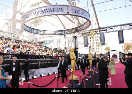 Atmosfera dell'ottantatreesimo premio annuale dell'Accademia, tenuto presso il Kodak Theatre di Hollywood, California, il 27 febbraio 2011. Foto di Greylock/ABACAUSA.COM Foto Stock