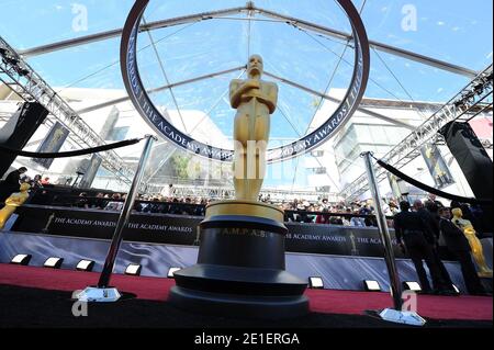 Atmosfera dell'ottantatreesimo premio annuale dell'Accademia, tenuto presso il Kodak Theatre di Hollywood, California, il 27 febbraio 2011. Foto di Greylock/ABACAUSA.COM Foto Stock