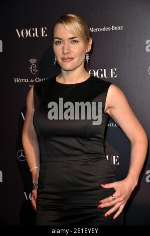 Kate Winslet partecipa al Vogue Party "le Petit Salon Des Jeunes Createurs" all'Hotel De Crillon di Parigi, Francia, il 2 marzo 2011. Foto di Giancarlo Gorassini/ABACAPRESS.COM Foto Stock