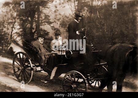 Lohner jakob 1891 wagen 12. Foto Stock