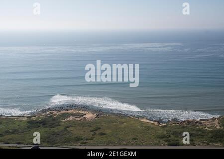 Una vista mozzafiato della Baia di San Diego in California Foto Stock