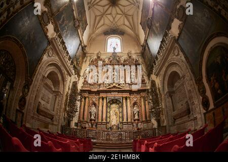 Siviglia, Andalusia, Spagna, Euripe, cappella laterale della Virgen de la Antigua nella Cattedrale di Siviglia Foto Stock