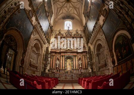 Siviglia, Andalusia, Spagna, Euripe, cappella laterale della Virgen de la Antigua nella Cattedrale di Siviglia Foto Stock