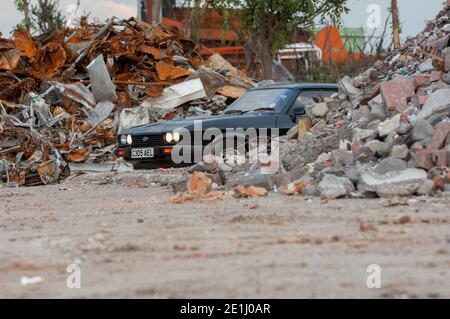 MK3 Ford Capri laser, 1980 Coupe auto sportiva Foto Stock