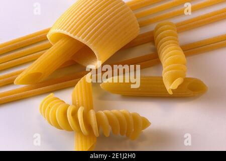 pasta mista italiana Foto Stock