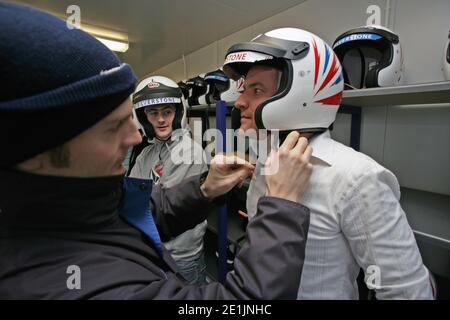 Giornata Ferrari Experience a Silverstone Foto Stock