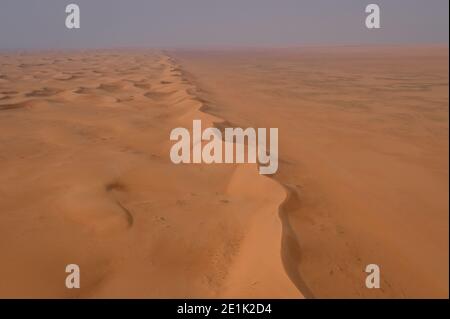 Buraydah, Arabia Saudita. 07 gennaio 2021. Paesaggio durante la 5a tappa della Dakar 2021 tra Riyadh e al Qaisuma, in Arabia Saudita il 7 gennaio 2021 - Foto Eric Vargiolu/DPPI/LM Credit: Gruppo Editoriale LiveMedia/Alamy Live News Foto Stock