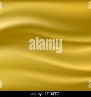 Immagine vettoriale colore oro ricurvo sfumatura astratta dello sfondo Foto Stock