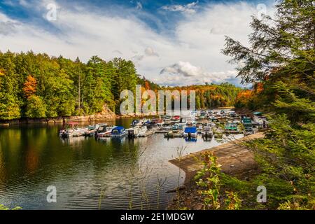 Kennisis Conservation Area lago di Bays Muskoka County Ontario Canada Foto Stock