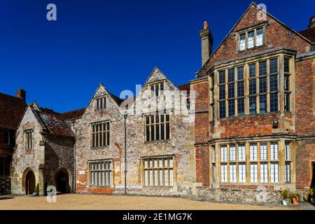 Inghilterra, Wiltshire, Salisbury, Salisbury Cathedral Close, Salisbury Museum Foto Stock