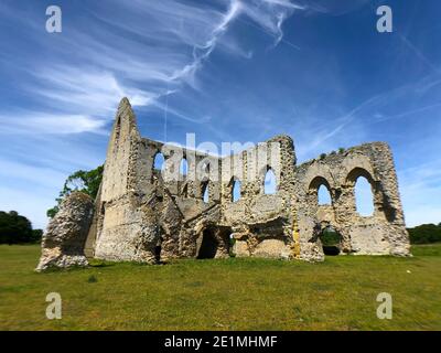 Newark Priory distrusse nel 1539 da re Enrico 8 durante la rifermazione della chiesa Foto Stock