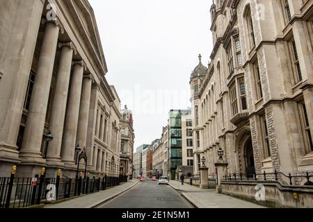 LONDON- The Law Society & Kings College London on Chancery Lane, Foto Stock