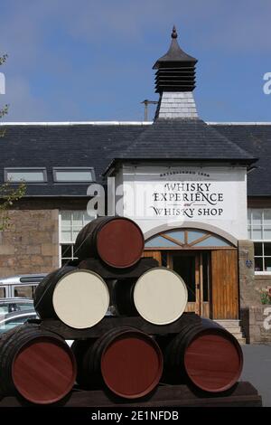 Kirkoswald, Whisky Experience, Ayrshire, Scozia, Regno Unito. Situato nella vecchia scuola del villaggio a Kirkoswald, a meno di un'ora a sud di Glasgow. Foto Stock