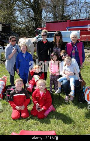 Ochiltree Village mostra agricola, Ayrshire, Scozia, Regno Unito Foto Stock