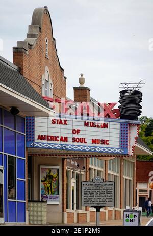 Stax Museum of American Soul Music Museum Memphis Tennessee Foto Stock