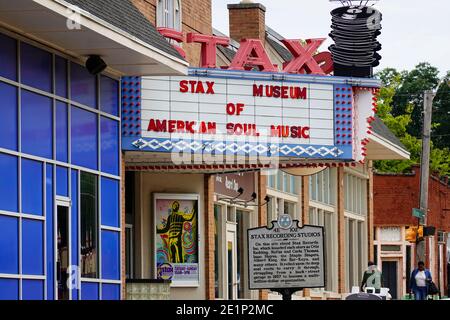 Stax Museum of American Soul Music Museum Memphis Tennessee Foto Stock