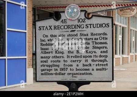 Stax Museum of American Soul Music Museum Memphis Tennessee Foto Stock