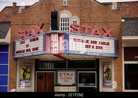 Stax Museum of American Soul Music Museum Memphis Tennessee Foto Stock