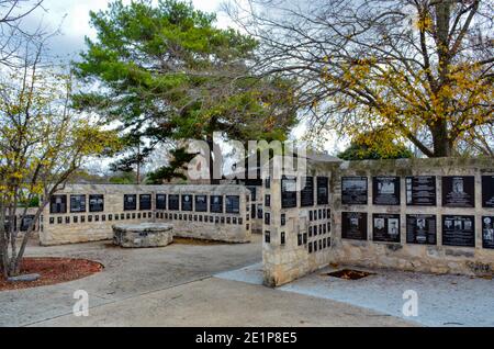 Il Museo Nazionale della Guerra del Pacifico, Fredericksburg, Texas, Stati Uniti. Dicembre 2020. Foto Stock