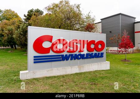 Firma del negozio Costco a Toornto. Foto Stock