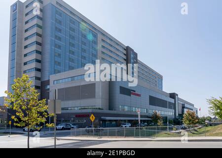 North York, Toronto, Canada - 23 settembre 2020: Humber River Hospital a North York, Toronto, Canada Foto Stock