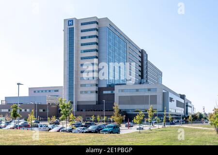 North York, Toronto, Canada - 23 settembre 2020: Humber River Hospital a North York, Toronto, Canada Foto Stock