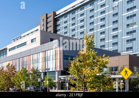 North York, Toronto, Canada - 23 settembre 2020: Humber River Hospital a North York, Toronto, Canada Foto Stock