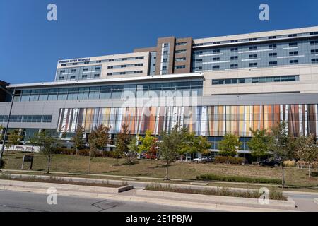 North York, Toronto, Canada - 23 settembre 2020: Humber River Hospital a North York, Toronto, Canada Foto Stock