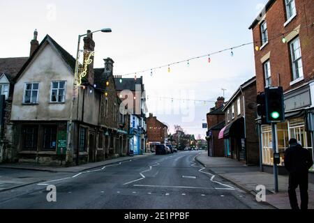 OAKHAM, RUTLAND, INGHILTERRA - 25 DICEMBRE 2020: Foto Stock