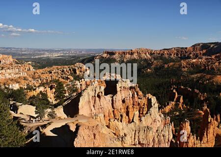 Bryce Canyon nello Utah. Uno dei parchi nazionali più belli del mondo. Foto Stock