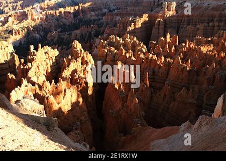 Bryce Canyon nello Utah. Uno dei parchi nazionali più belli del mondo. Foto Stock