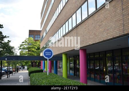 Ufficio di consulenza dei cittadini a Milton Keynes centrale Foto Stock