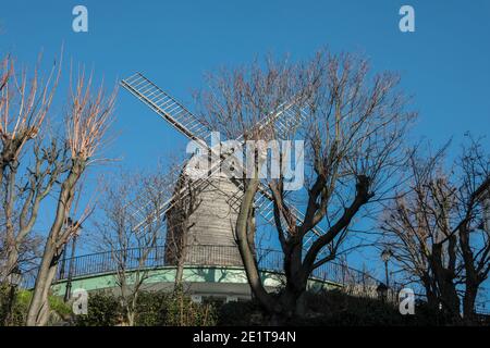 MOULIN DE LA GALETTE, PARIGI Foto Stock