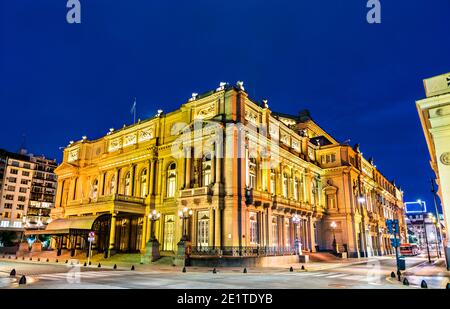 Teatro Colon a Buenos Aires, Argentina Foto Stock