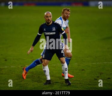 Southend, Regno Unito. 09 gennaio 2021. SOUTHEND, INGHILTERRA - GENNAIO 09: Alan McCormack di Southend si è Unito durante la Sky Bet League due tra Southend United e Barrow FC al Roots Hall Stadium, Southend, Regno Unito il 09 Gennaio 2021 Credit: Action Foto Sport/Alamy Live News Foto Stock