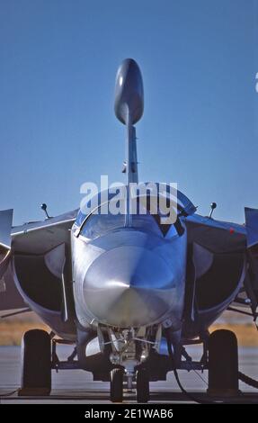 General Dynamics-Grumman EF111-A Raven aereo da guerra elettronico ad ala a passo variabile. Foto Stock