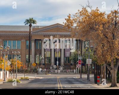 Phoneix, 3 GENNAIO 2021 - Vista esterna del Museo dei Bambini di Phoenix Foto Stock