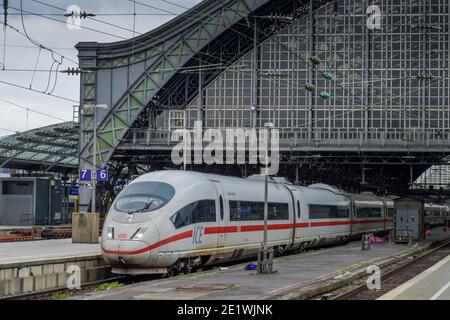 Ghiaccio, Hauptbahnhof, Koeln, Nordrhein-Westfalen, Deutschland Foto Stock