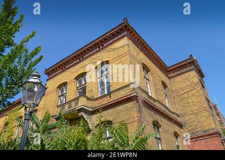 Haus 5, Bezirksamt Pankow, Froebelstrasse, Prenzlauer Berg, Pankow, Berlin, Deutschland Foto Stock