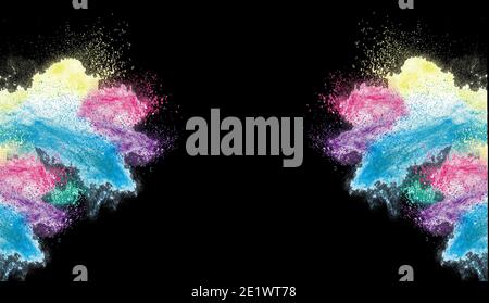 Fumo e nuvola Foto Stock