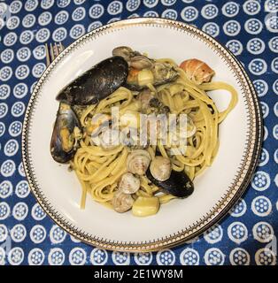 Porta di lingua allo scoglio Foto Stock