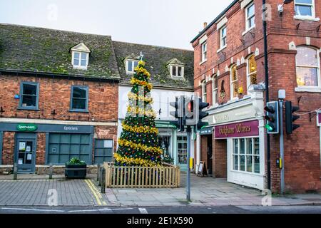 OAKHAM, RUTLAND, INGHILTERRA - 25 DICEMBRE 2020: Foto Stock