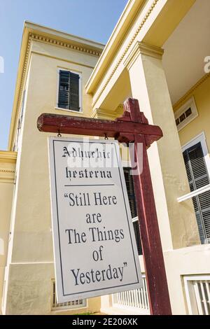 Alabama Demopolis Gaineswood Greek Revival Mansion 1861, segno latino, casa storica, Foto Stock