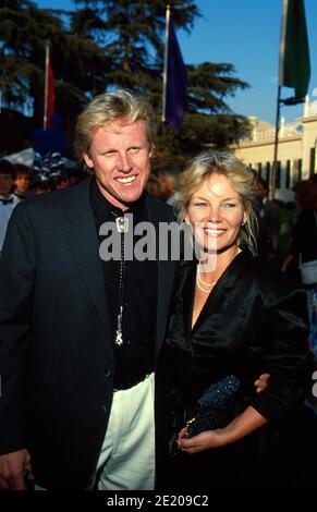 Gary Busey e la moglie Judy Busey Credit: Ralph Dominguez/MediaPunch Foto Stock