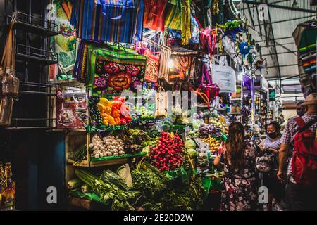 Oaxaca, Oaxaca / Messico - 01/05/2021: Fotografia di dettaglio del mercato Novembre 20 a Oaxaca Messico Foto Stock