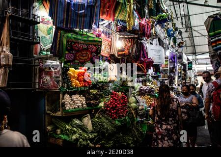 Oaxaca, Oaxaca / Messico - 01/05/2021: Fotografia di dettaglio del mercato Novembre 20 a Oaxaca Messico Foto Stock