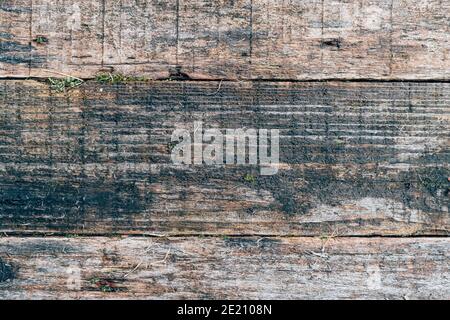 Vecchia struttura di legno per sfondo web, decrepito, legno marcio sfondo Foto Stock